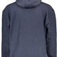 Blue Cotton Men Sweater