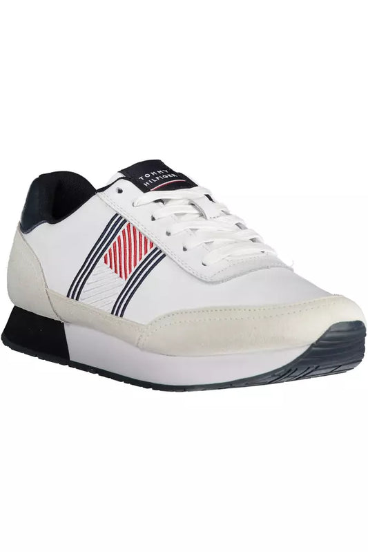 White Leather Men Sneaker