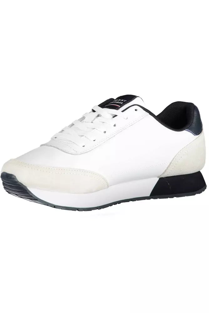 White Leather Men Sneaker