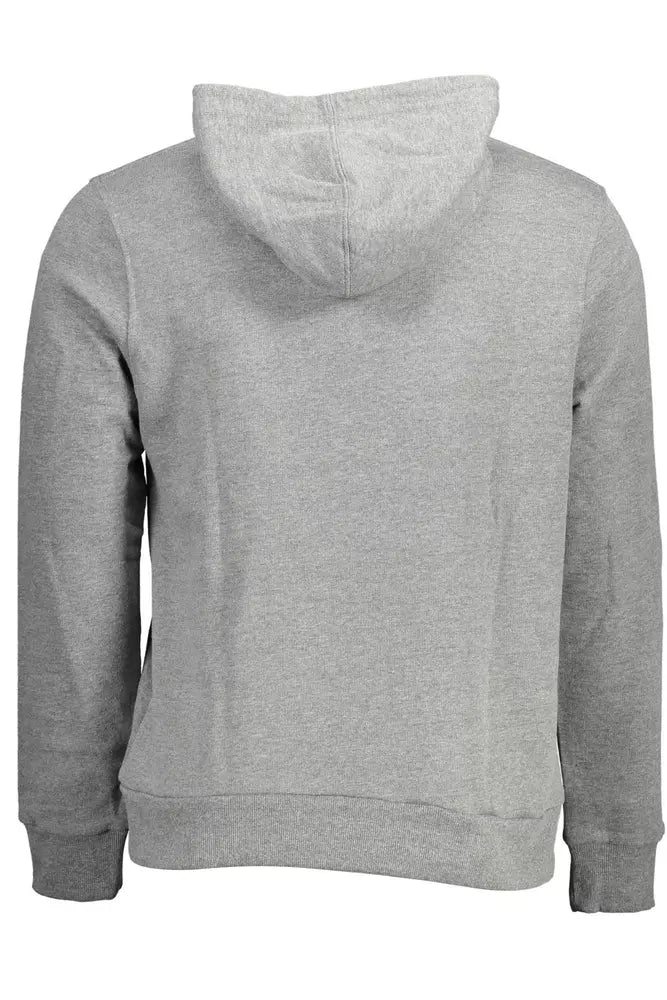 Gray Cotton Men Sweater