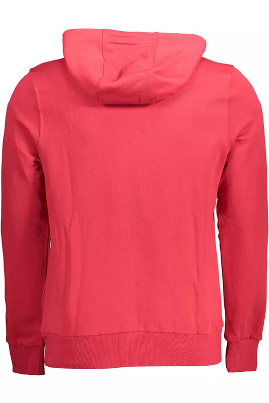 Red Cotton Men Sweater