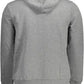 Gray Cotton Men Sweatshirt
