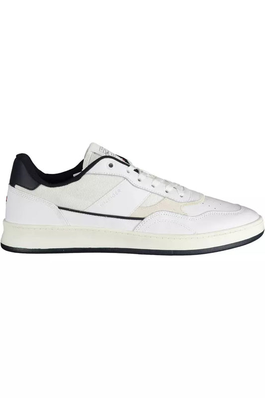 White Leather Men Sneaker