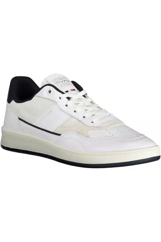 White Leather Men Sneaker