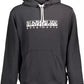 Black Cotton Men Sweater