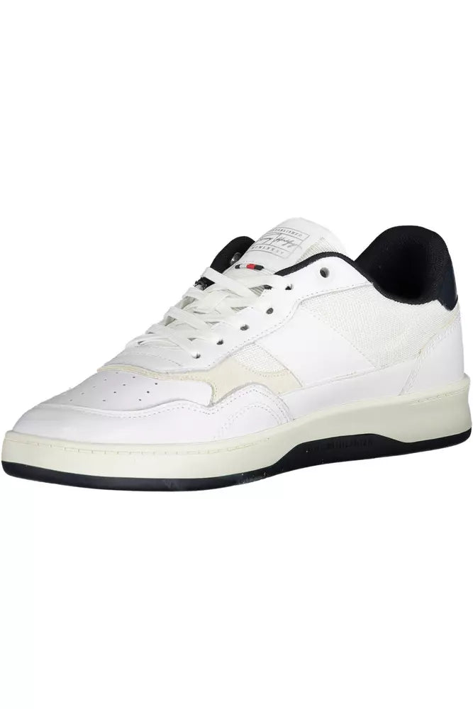 White Leather Men Sneaker