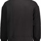 Black Cotton Men Sweater