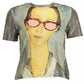 Green Polyester Women T-Shirt