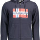 Blue Cotton Men Sweater