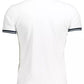 White Cotton Men Polo Shirt