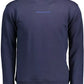 Blue Cotton Men Sweater