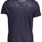 Blue Linen Men T-Shirt