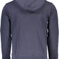 Blue Cotton Men Sweater