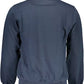 Blue Cotton Men Sweater