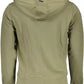 Green Cotton Men Sweater