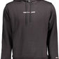 Black Cotton Men Sweater