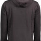 Black Cotton Men Sweater