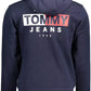 Blue Cotton Men Sweater