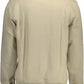 Beige Cotton Men Sweater