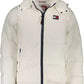 White Polyester Men Jacket