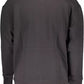 Black Cotton Men Sweater