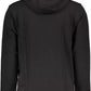 Black Cotton Men Sweater