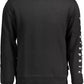 Black Cotton Men Sweater