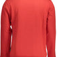 Red Cotton Men Sweater