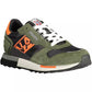 Green Leather Men Sneaker