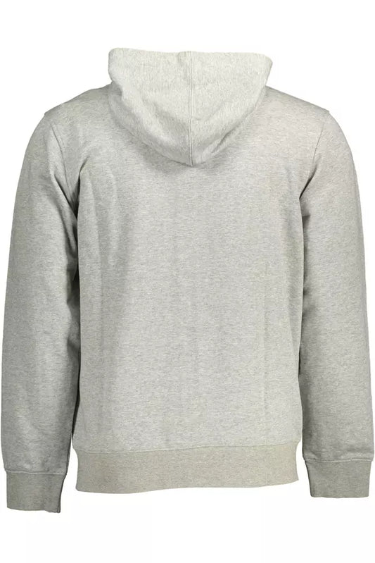 Gray Cotton Men Sweater