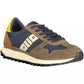 Brown Polyester Men Sneaker