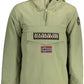 Green Polyamide Men Jacket