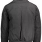 Black Polyester Men Jacket