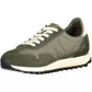 Green Polyester Men Sneaker