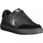 Black Leather Men Sneaker