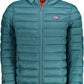 Green Polyamide Men Jacket
