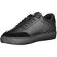 Black Leather Men Sneaker