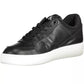 Black Leather Men Sneaker