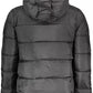 Black Polyester Men Jacket