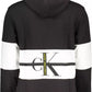Black Cotton Men Sweater