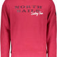 Red Cotton Men Sweater