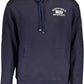 Blue Cotton Men Sweater