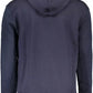 Blue Cotton Men Sweater