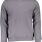 Blue Cotton Men Sweater