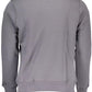 Blue Cotton Men Sweater