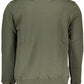 Green Cotton Men Sweater