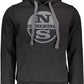 Black Cotton Men Sweatshirt