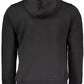 Black Cotton Men Sweatshirt