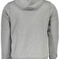 Gray Cotton Men Sweatshirt
