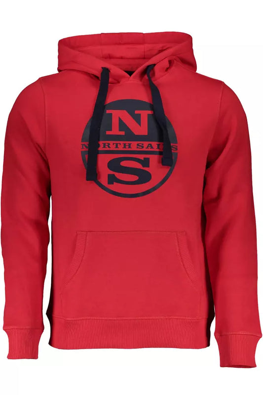 Red Cotton Mens Sweater